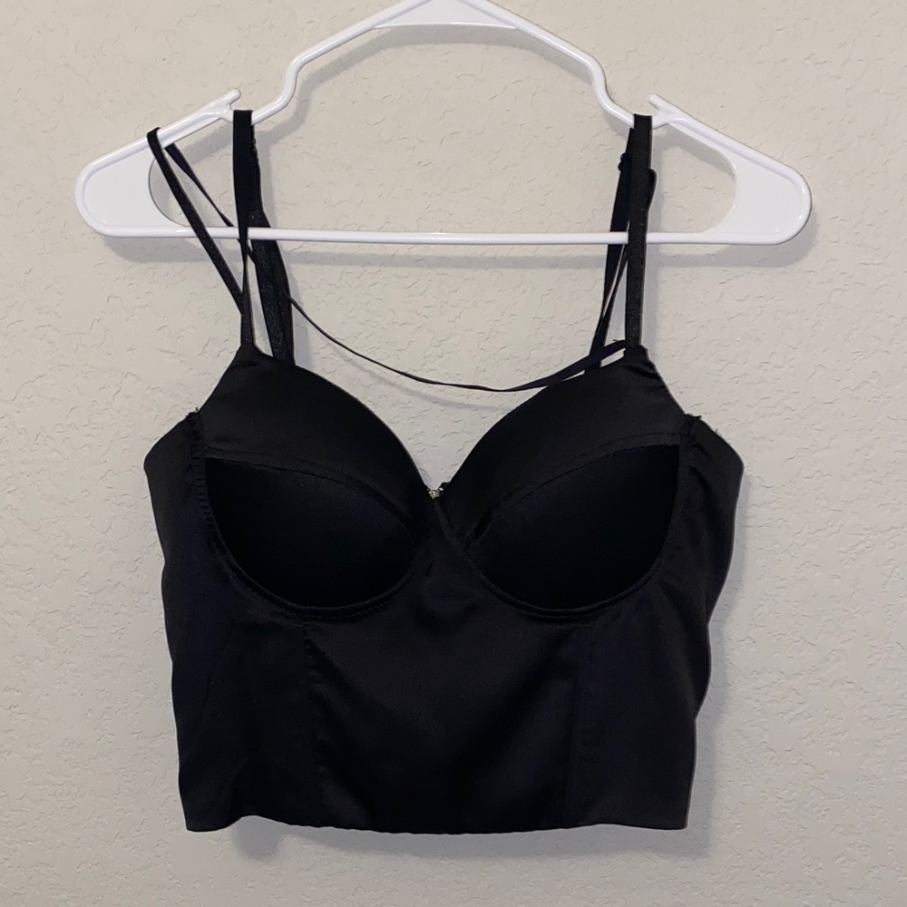 Black Strappy Corset